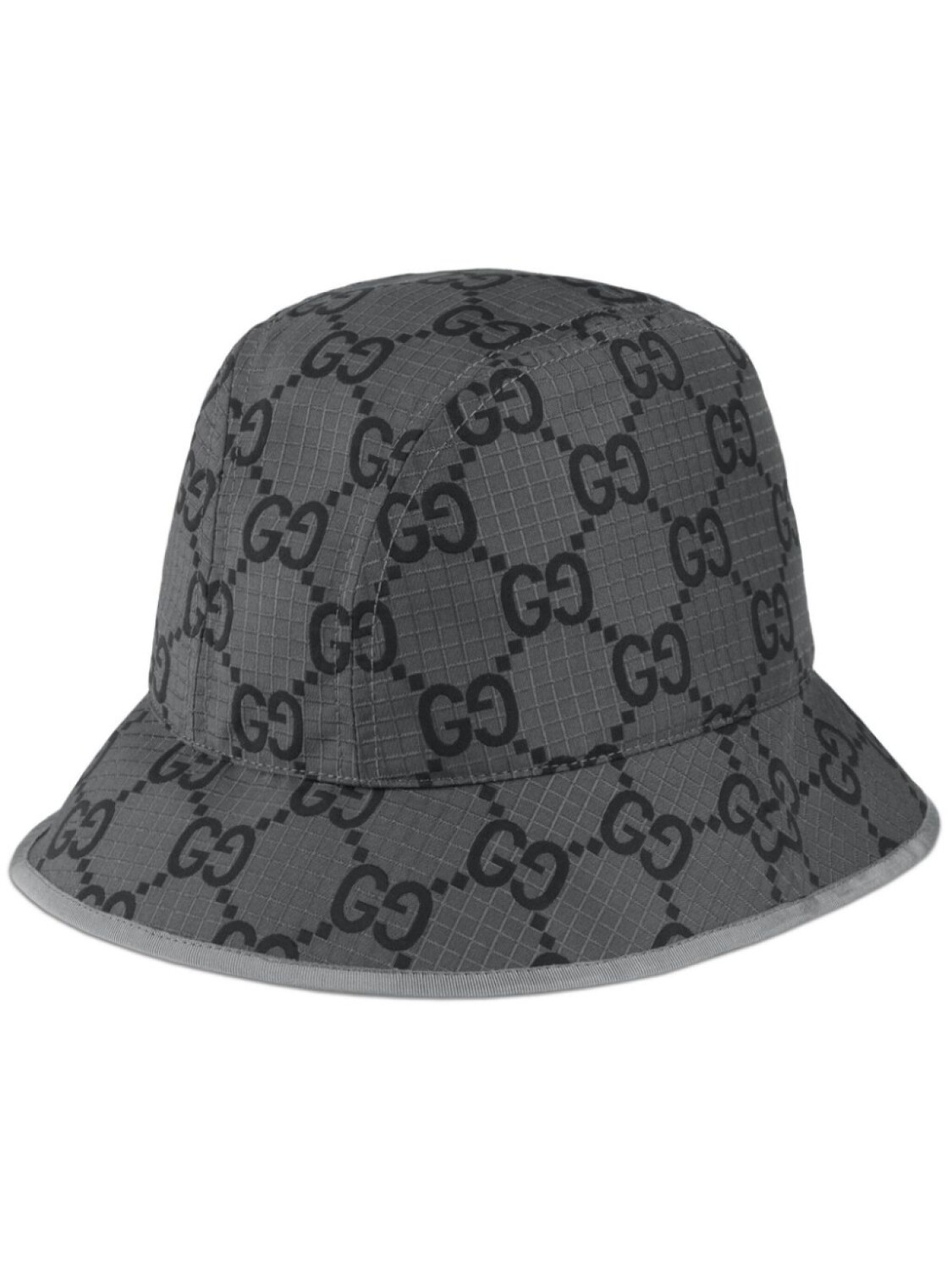 

Gucci панама с узором GG, серый