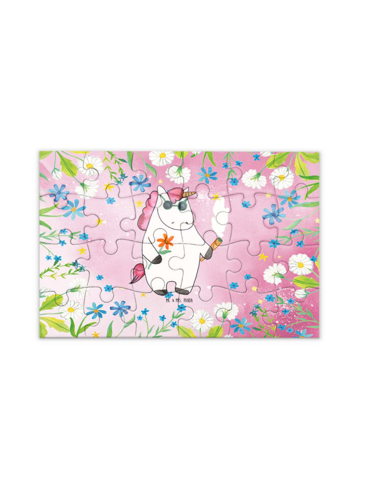 

Mr. & Mrs. Panda Головоломка «Единорог Вудсток» без слов, пастельно-красного цвета