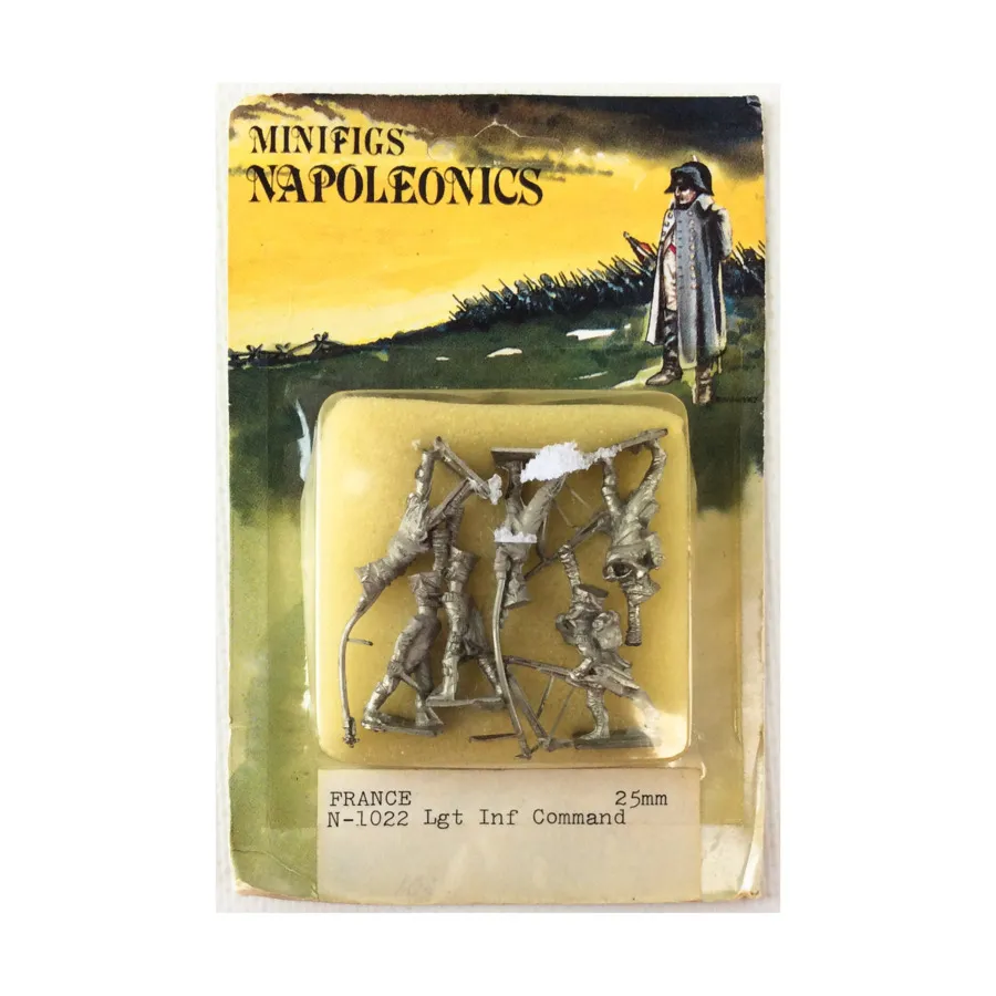 

Командование легкой пехоты, Napoleonic Miniatures (25mm) (Minifigs)