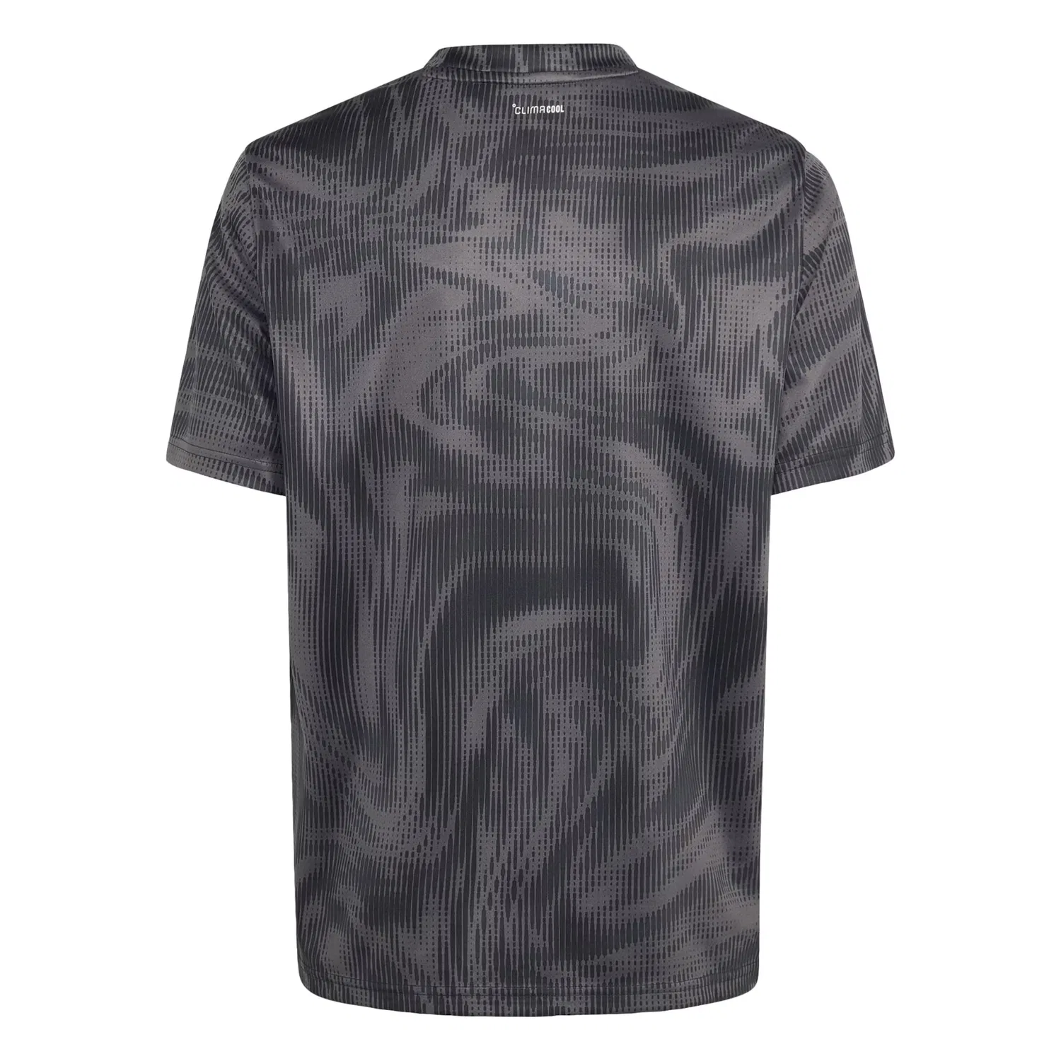 Спортивная футболка Adidas Sportswear Performance Shirt Icons в цветах графит и дымчато-серый — фото 2