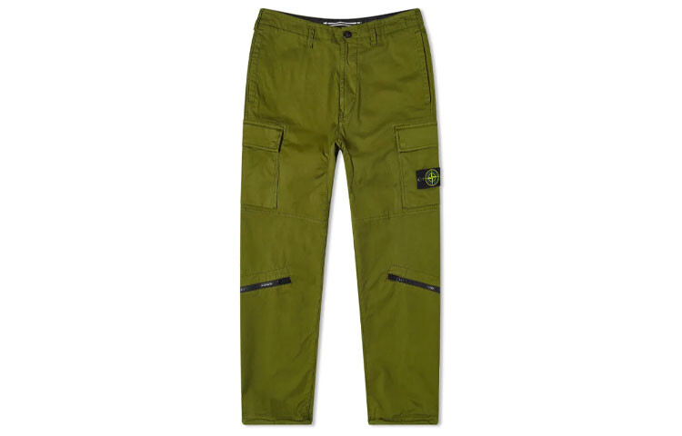 

Повседневные брюки мужские зеленые Stone Island, зеленый
