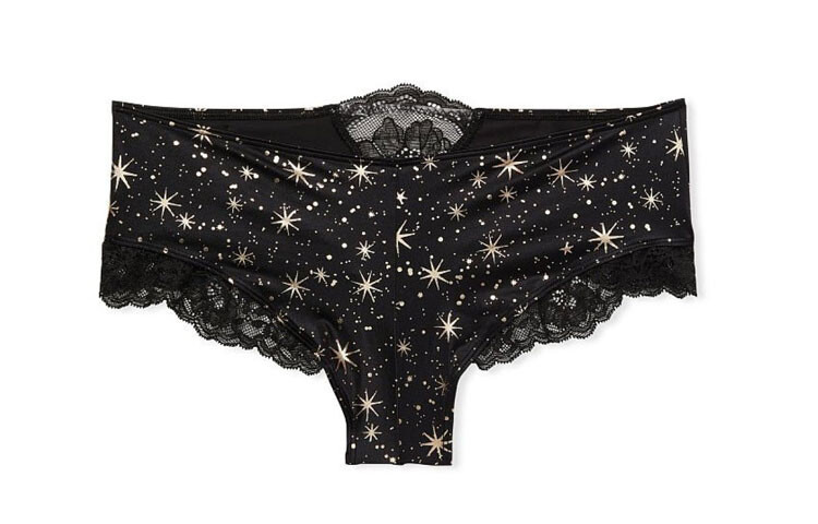 

Женские трусы Victoria's Secret, цвет 1 Motoiri (black star print)