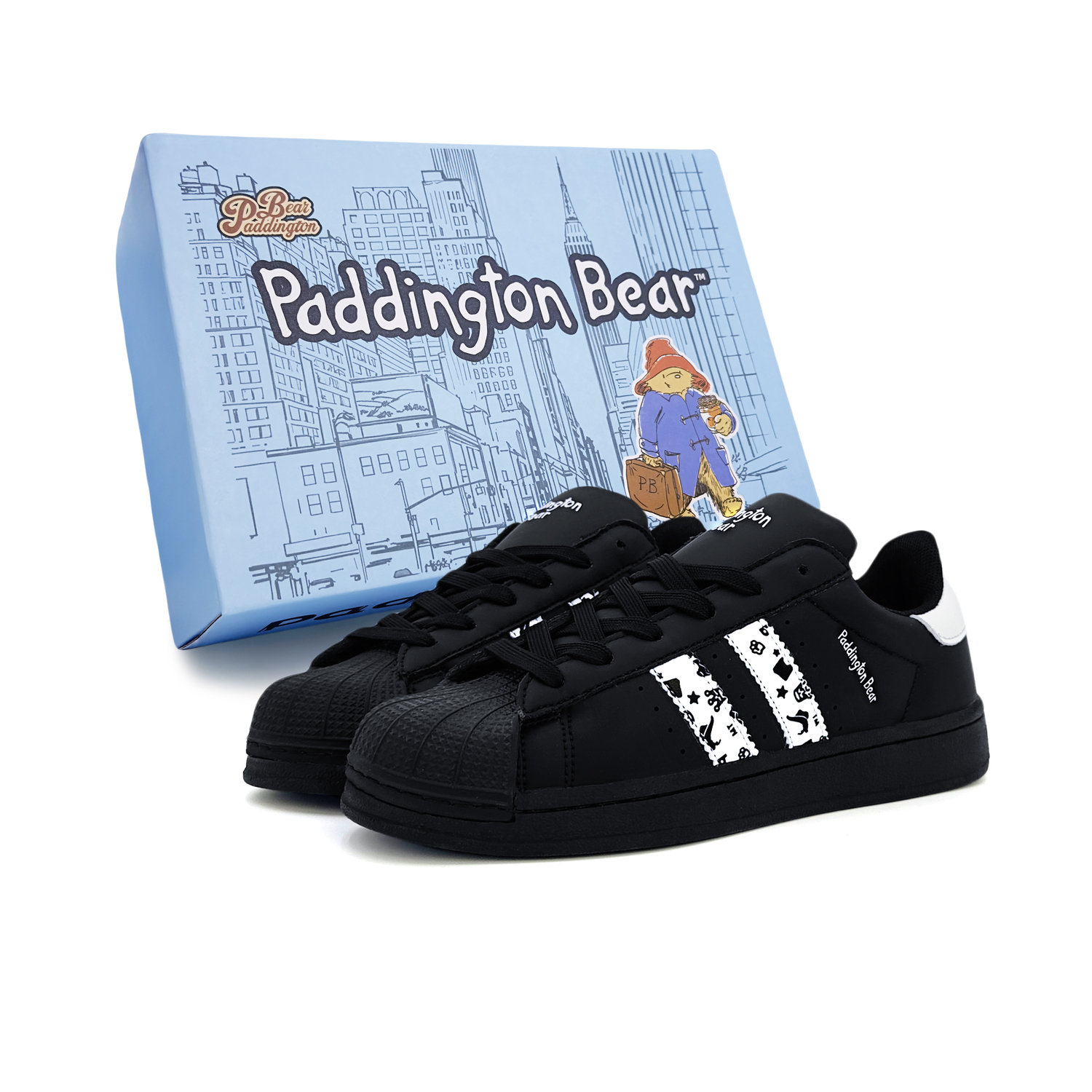 

Paddington Bears Низкие скейтерские кроссовки унисекс Black Warrior с фирменной коробкой, цвет Black Warrior (Custom Box Included)