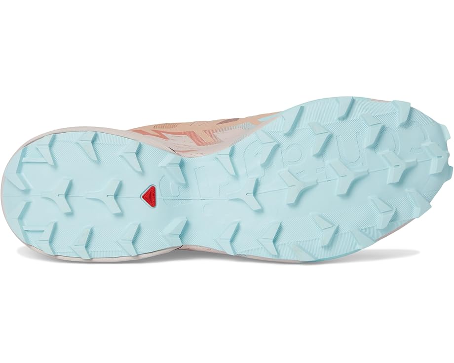 Кроссовки Salomon Speedcross 6, цвет Mahogany Rose/Hushed Violet/Iced Aqua — фото 3
