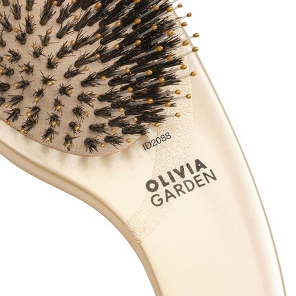 Expert Care Curve Boar & Nylon Bristles Gold Olivia Garden — фото 2