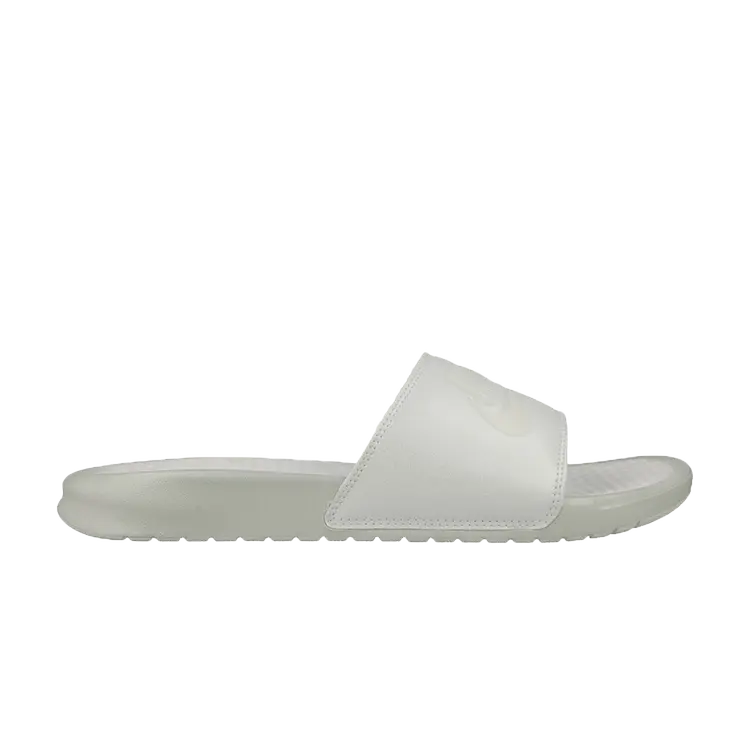 

Кроссовки Nike Wmns Benassi JDI Metallic QS 'Metallic Summit White', белый