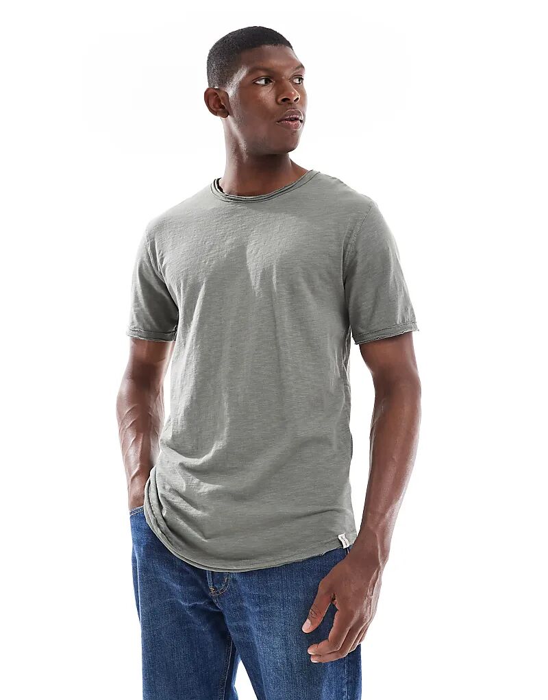 

Базовая футболка ONLY & SONS темно-шалфейного цвета