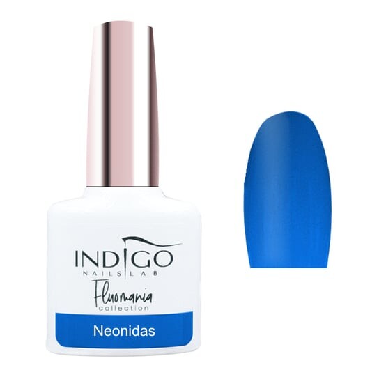 

Гибридный лак для ногтей Indigo Fluomania Neonidas 7 мл