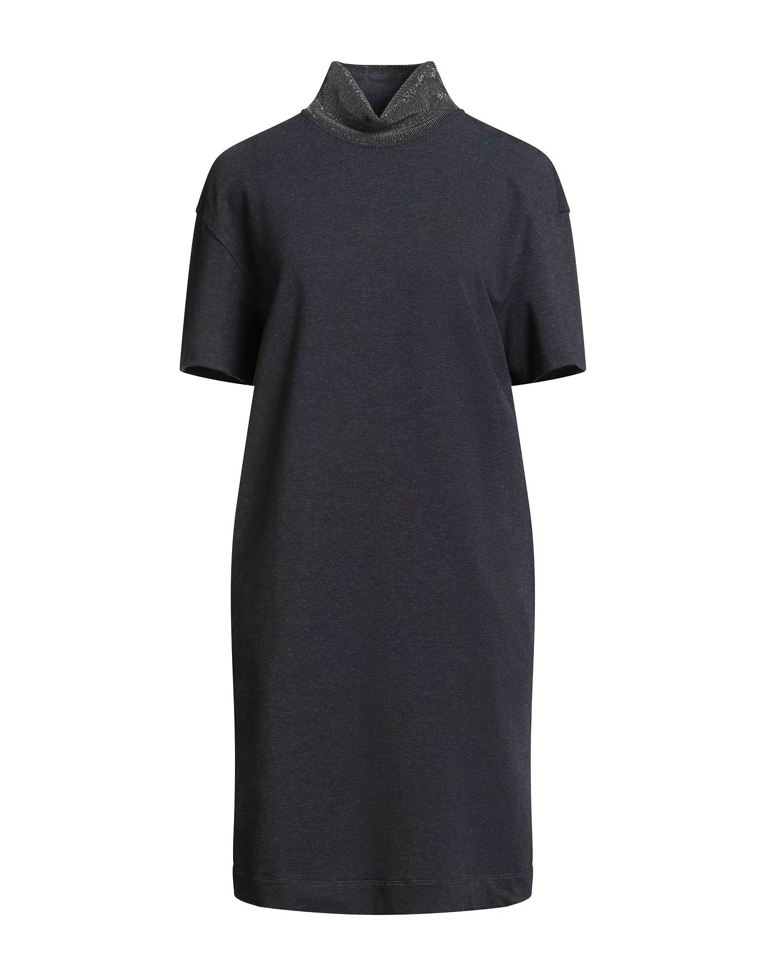 

Мини-платье Brunello Cucinelli, угольно-серый