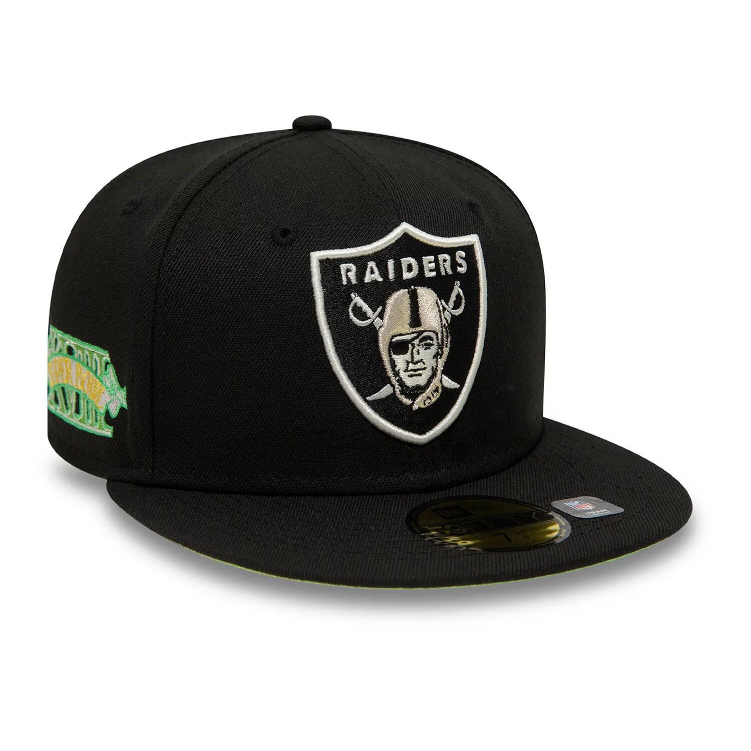 

Мужская облегающая шляпа New Era Black Las Vegas Raiders Citrus Pop 59FIFTY