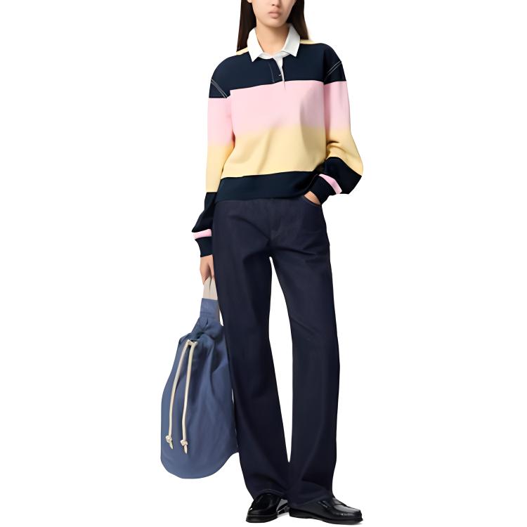 

UNIQLO Джинсы JW Anderson SS25 женские marine blue