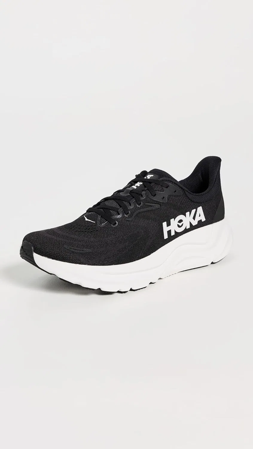 Мужские кроссовки Hoka для бега Hoka, Black White — фото 2