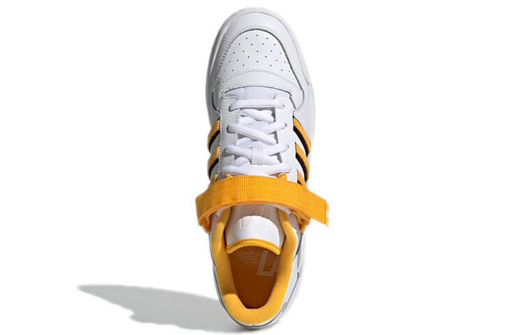 Кроссовки Adidas Originals Los Angeles Unisex, белый/желтый — фото 4