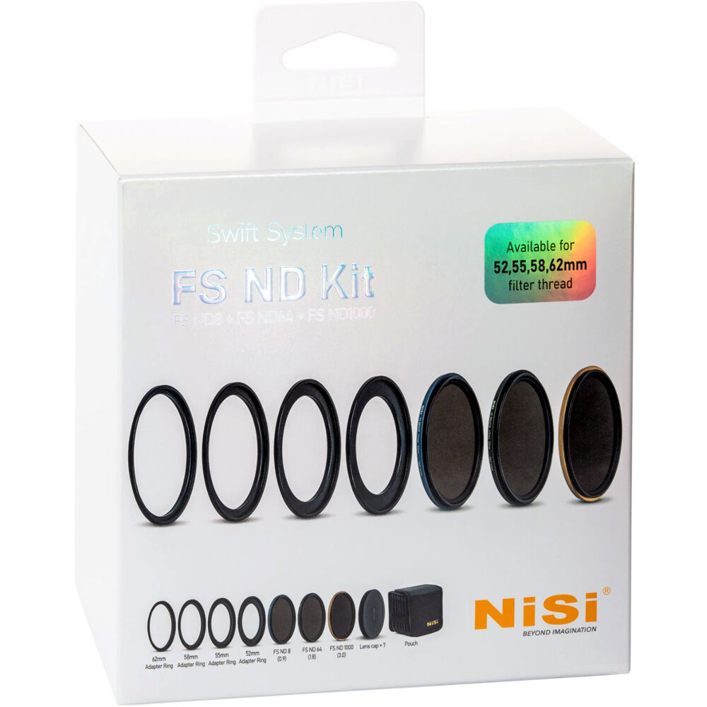 

Набор фильтров NiSi Swift FS ND Filter Kit (62mm) NIR-FSNDSWIFT-KIT62