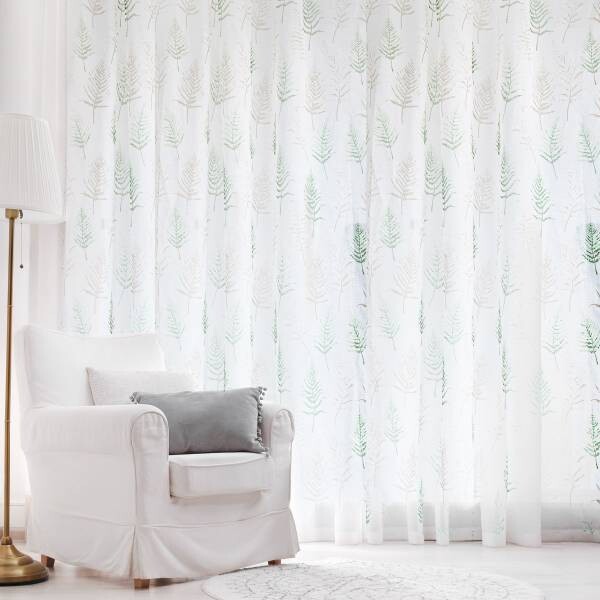 

Штора Homlando KIMIA, 140x2x250 см, зеленый