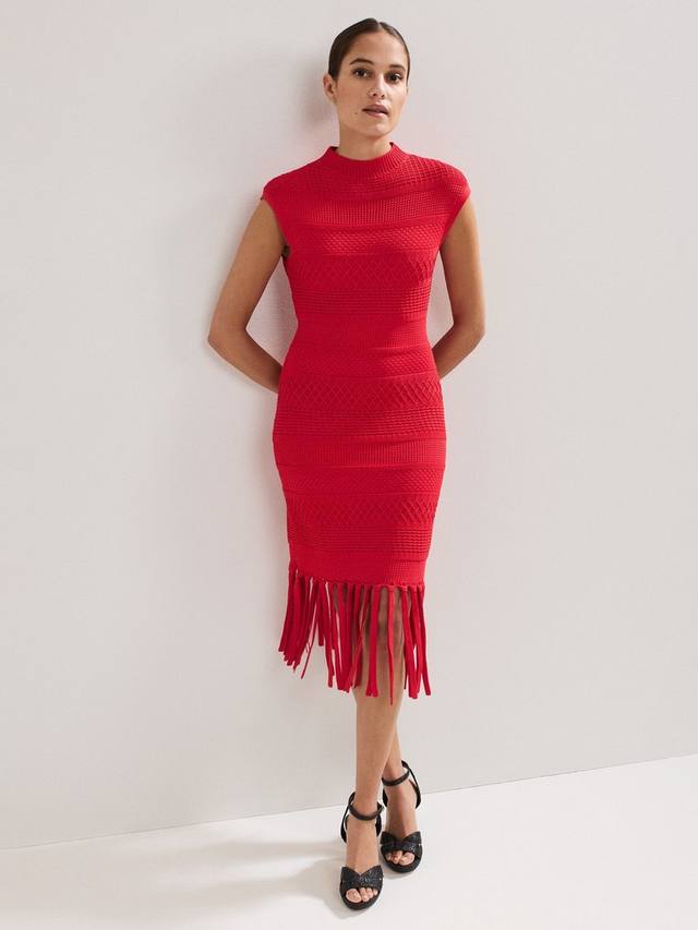 

Платье миди Tazmin с кисточками Phase Eight, Red