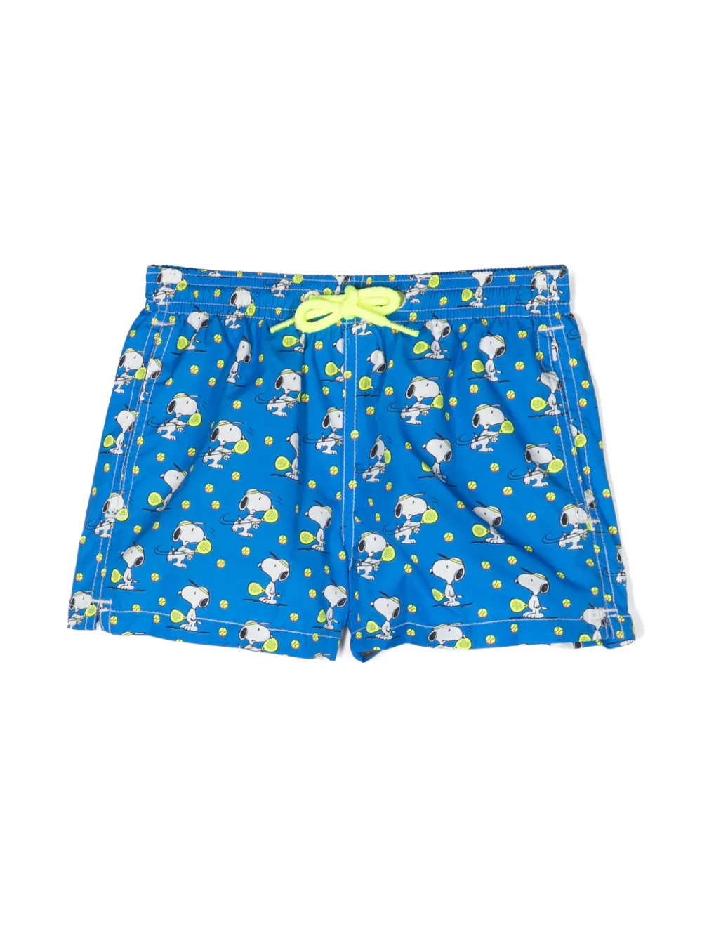 

Плавки-шорты Jean Lightning из коллаборации с Peanuts MC2 Saint Barth Kids, синий