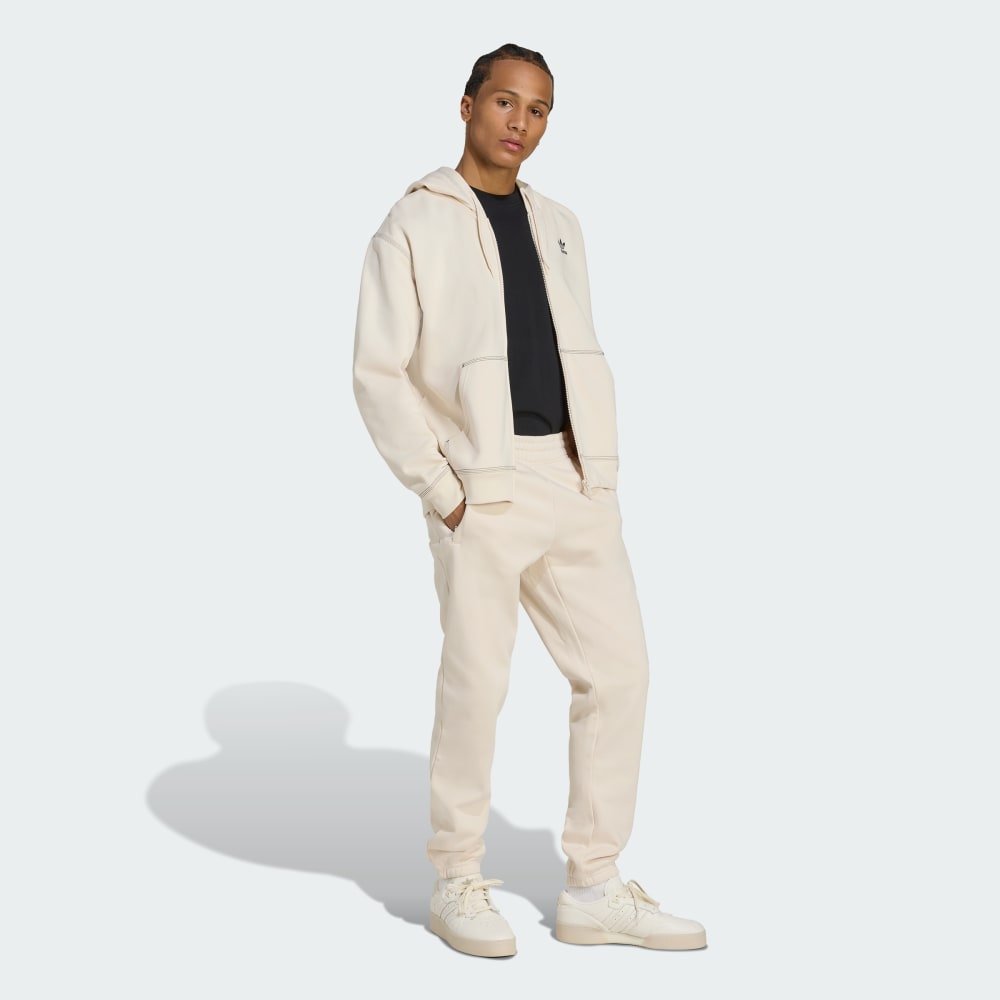 Спортивные брюки Adidas Trefoil Essentials Pants, цвет Wonder White/White — фото 3