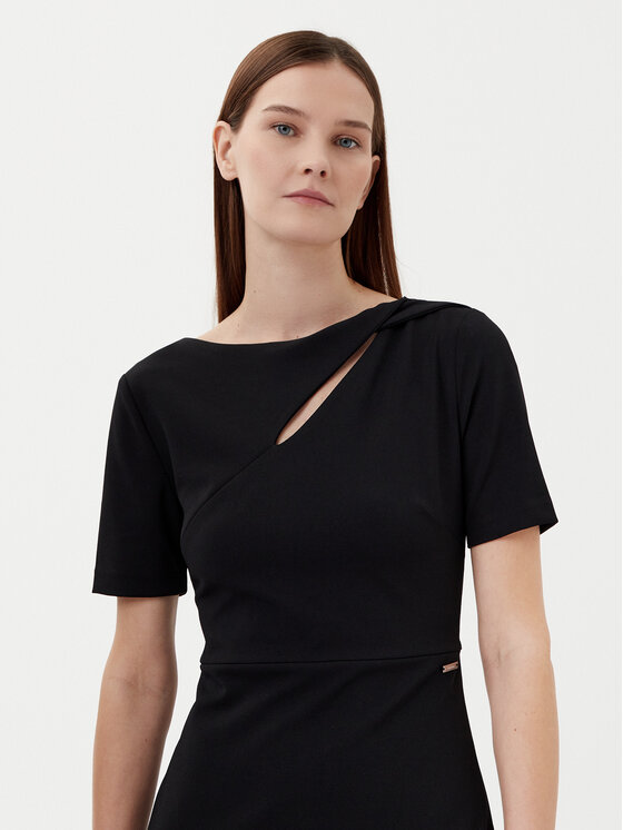 Коктейльное платье стандартный крой K20K208174 Calvin Klein, черный — фото 4