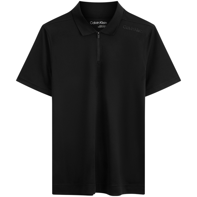 

Мужская рубашка-поло CALVIN KLEIN SS24, 001-Space Black