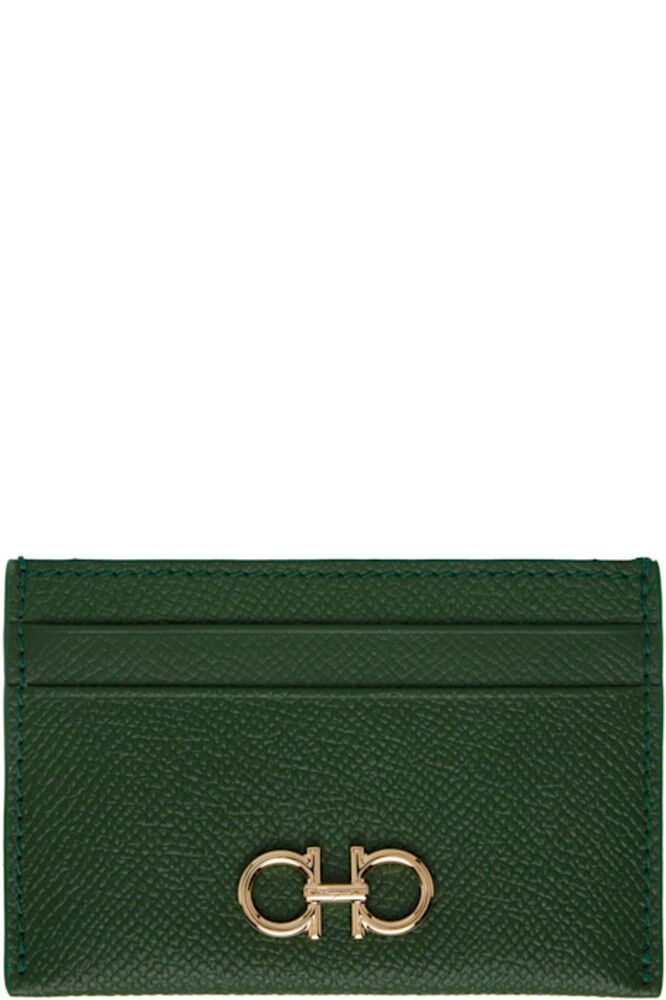 

Зеленый держатель кредитной карты Gancini Ferragamo