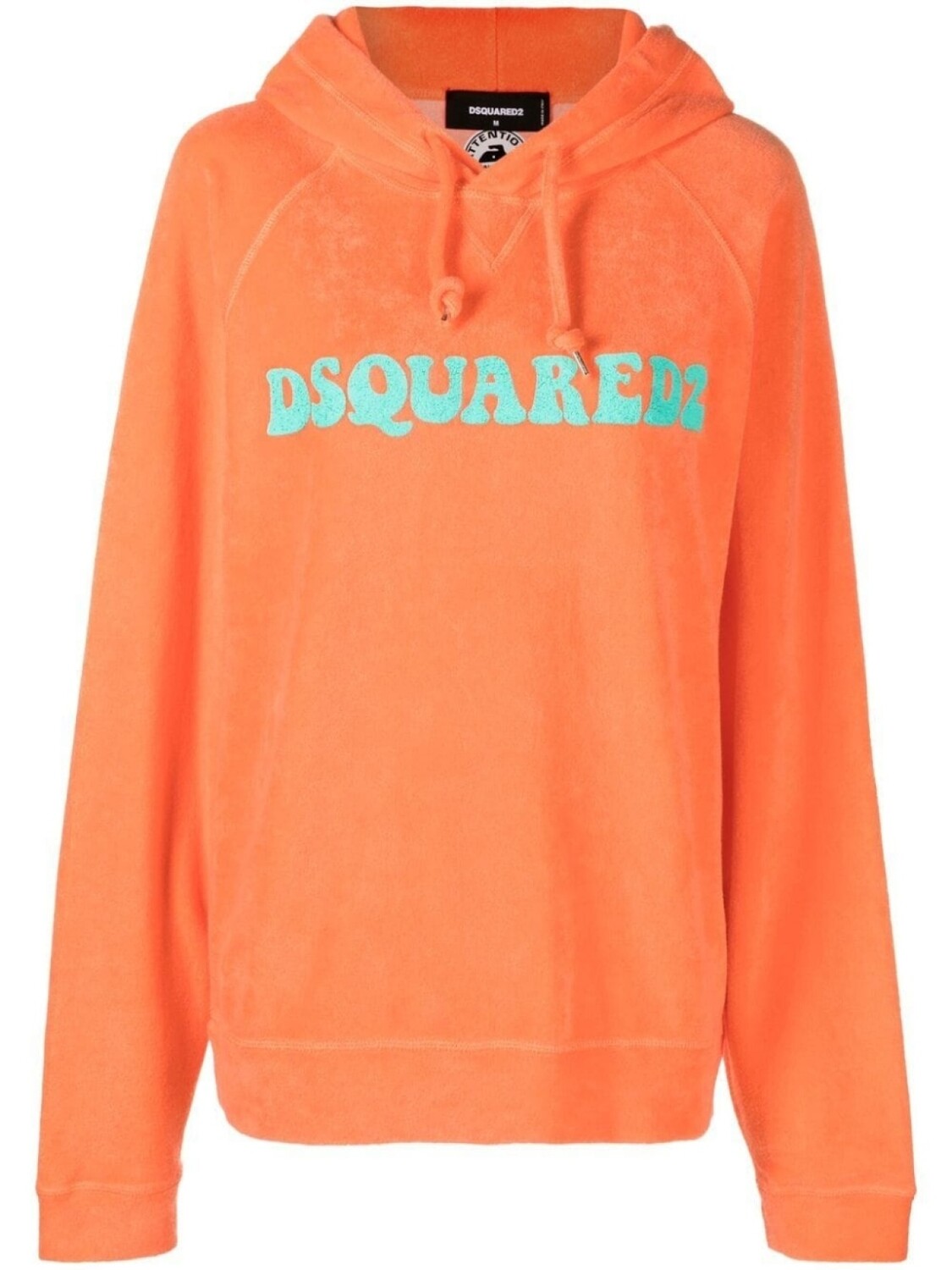 

Dsquared2 худи с логотипом, оранжевый