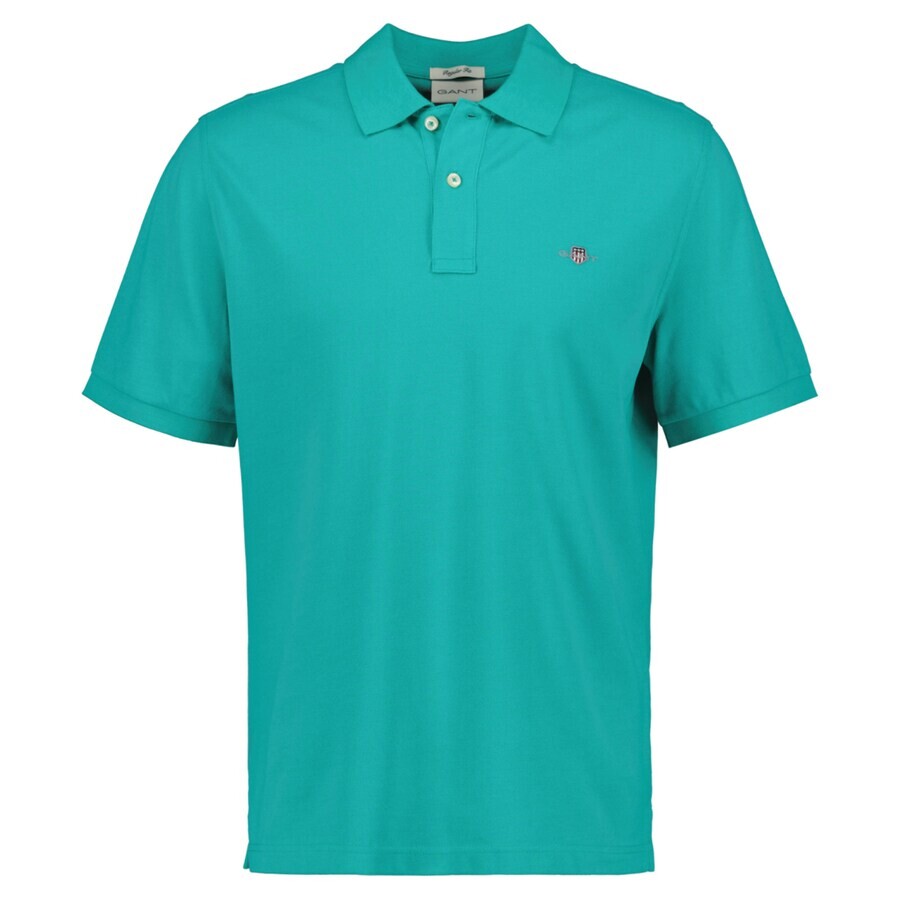 

Рубашка поло GANT Shirt, бирюзовый