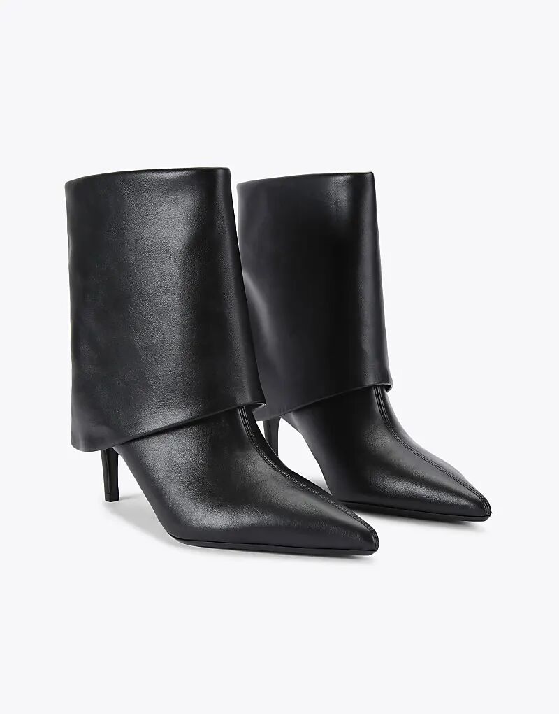 Ботинки KG Kurt Geiger Fate средней высоты, черного цвета — фото 2