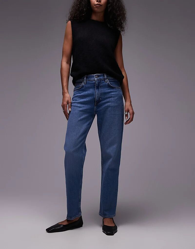 

Джинсы ARKET Jade stretch slim leg темно-синего цвета