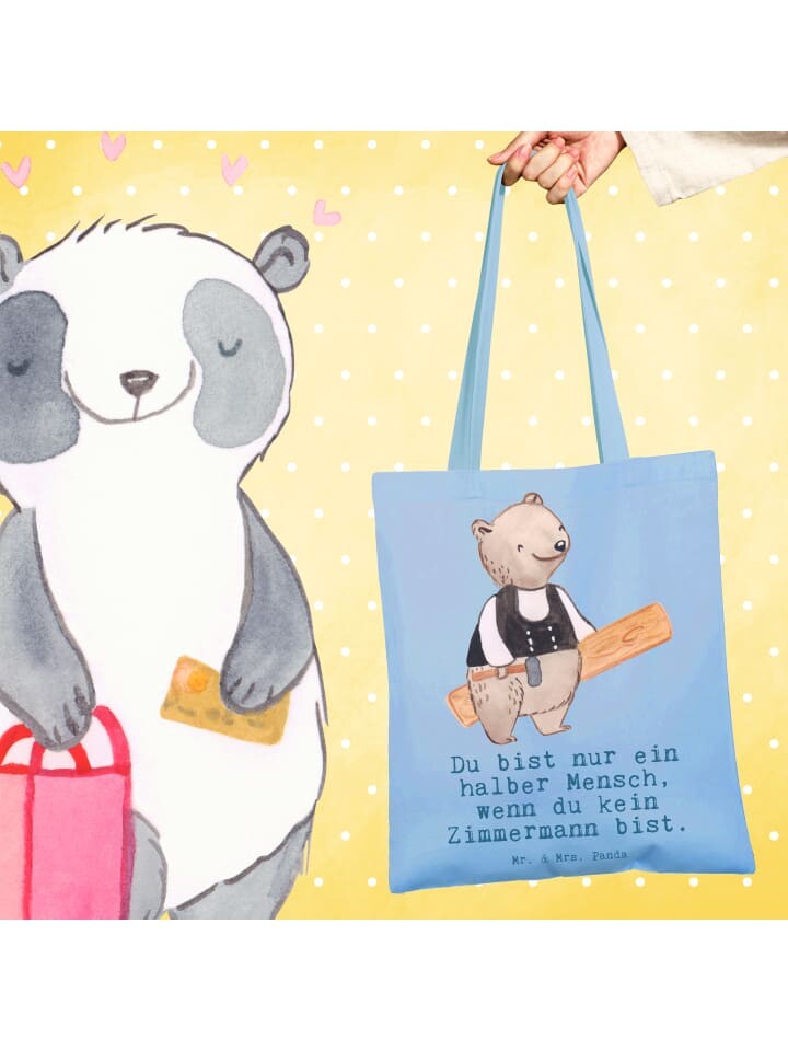 

Сумка Mr. & Mrs. Panda, цвет sky blue