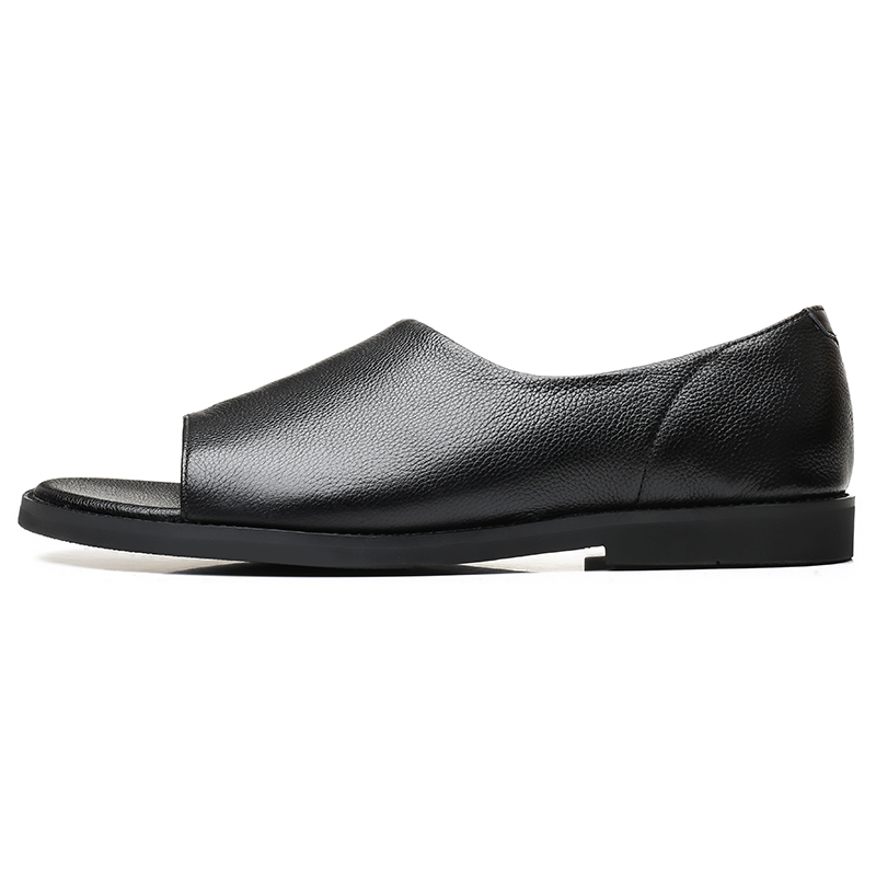 

Сандалии с одним ремешком мужские KACHILANG, Black