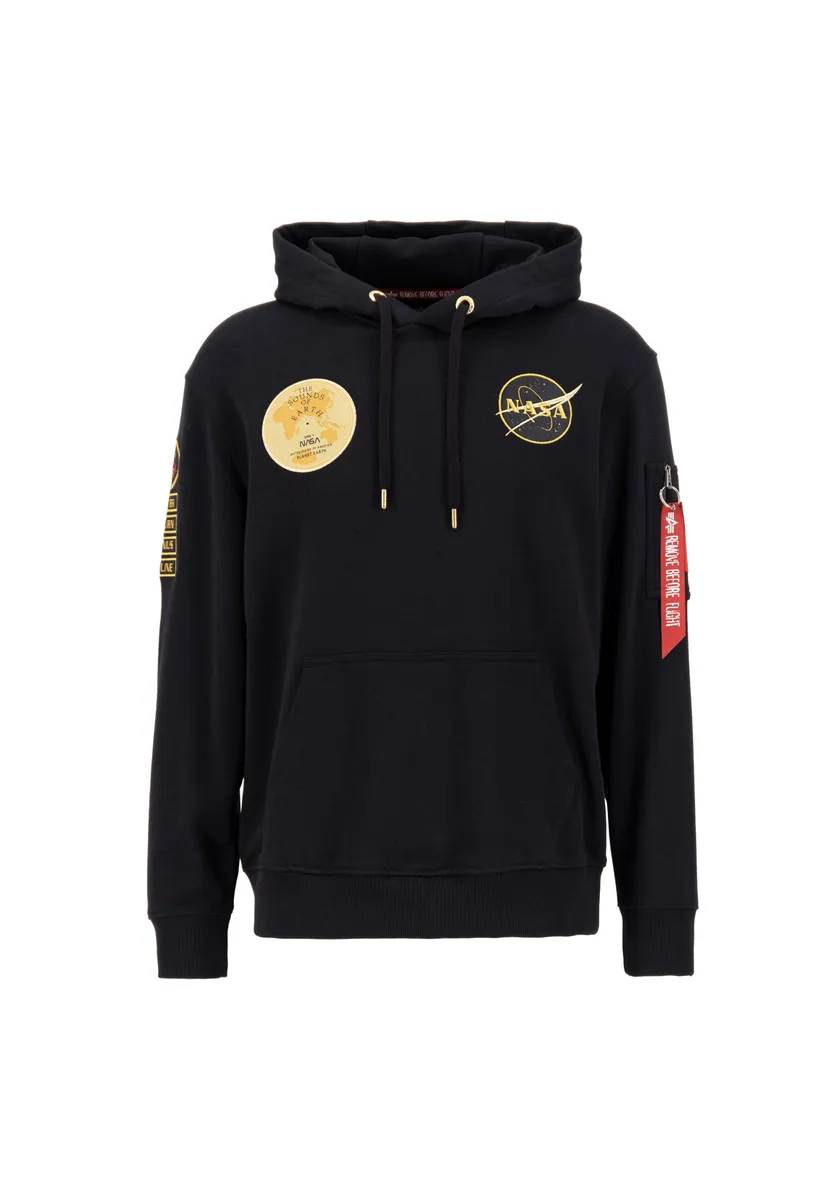 

Толстовка Alpha Industries " Alpha Industries Мужчины - Толстовки NASA Voyager Hoody", черный