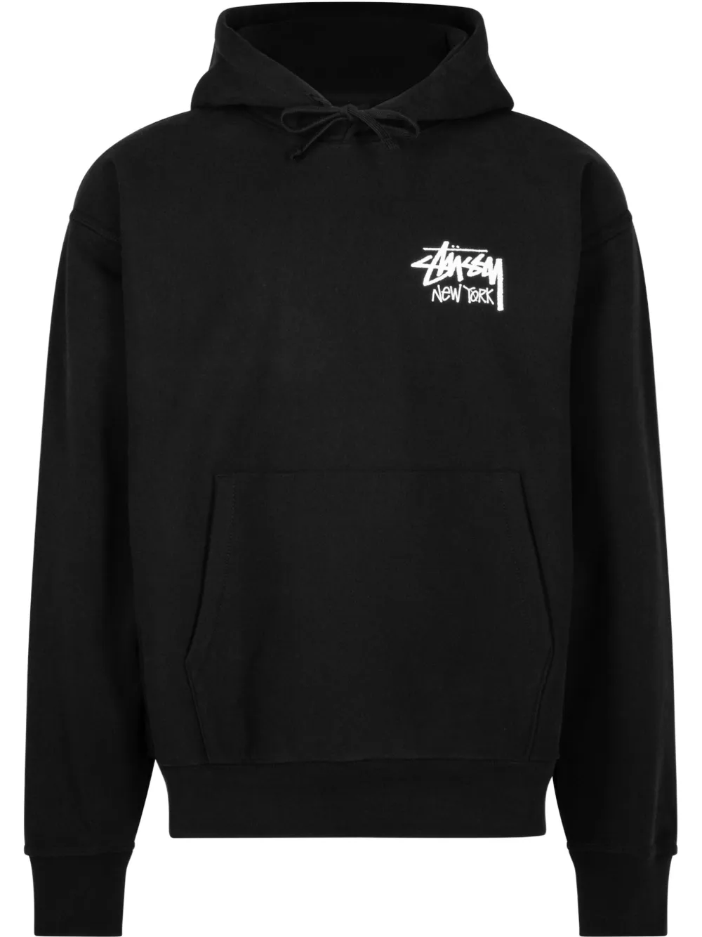 

Худи с логотипом Stüssy, черный