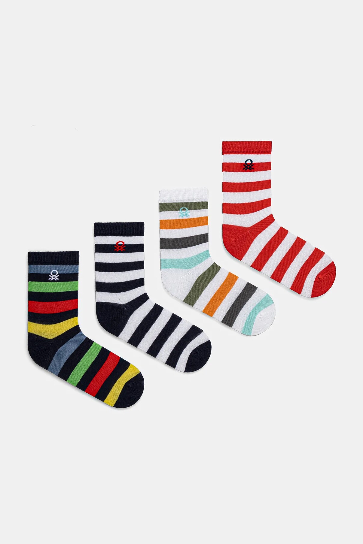 

Детские носки, 4 пары United Colors Of Benetton, мультиколор