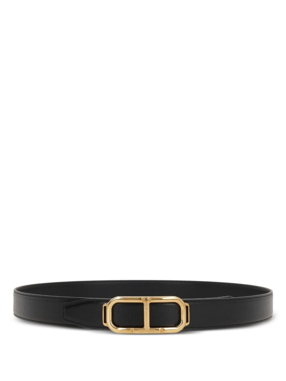 

TOM FORD ремень с пряжкой Oval T, черный