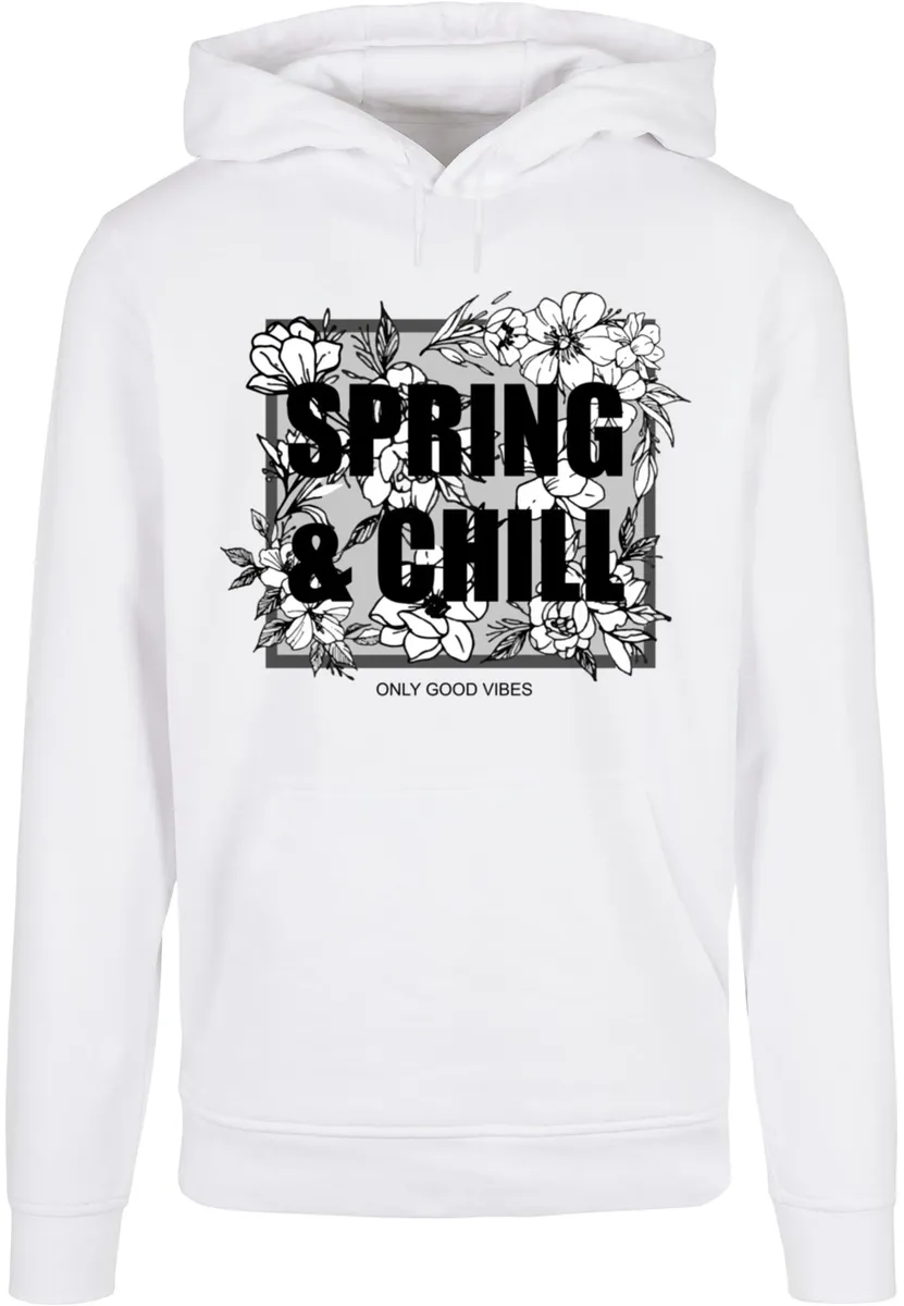 

Толстовка с капюшоном Merchcode " Merchcode Men's Spring And Chill Basic Hoody", белый