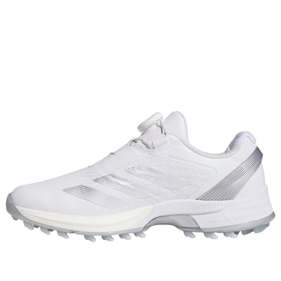 Кроссовки (WMNS) adidas Adizero ZG Low Cut Boa Spikeless Golf 'Cloud White Silver Metallic'