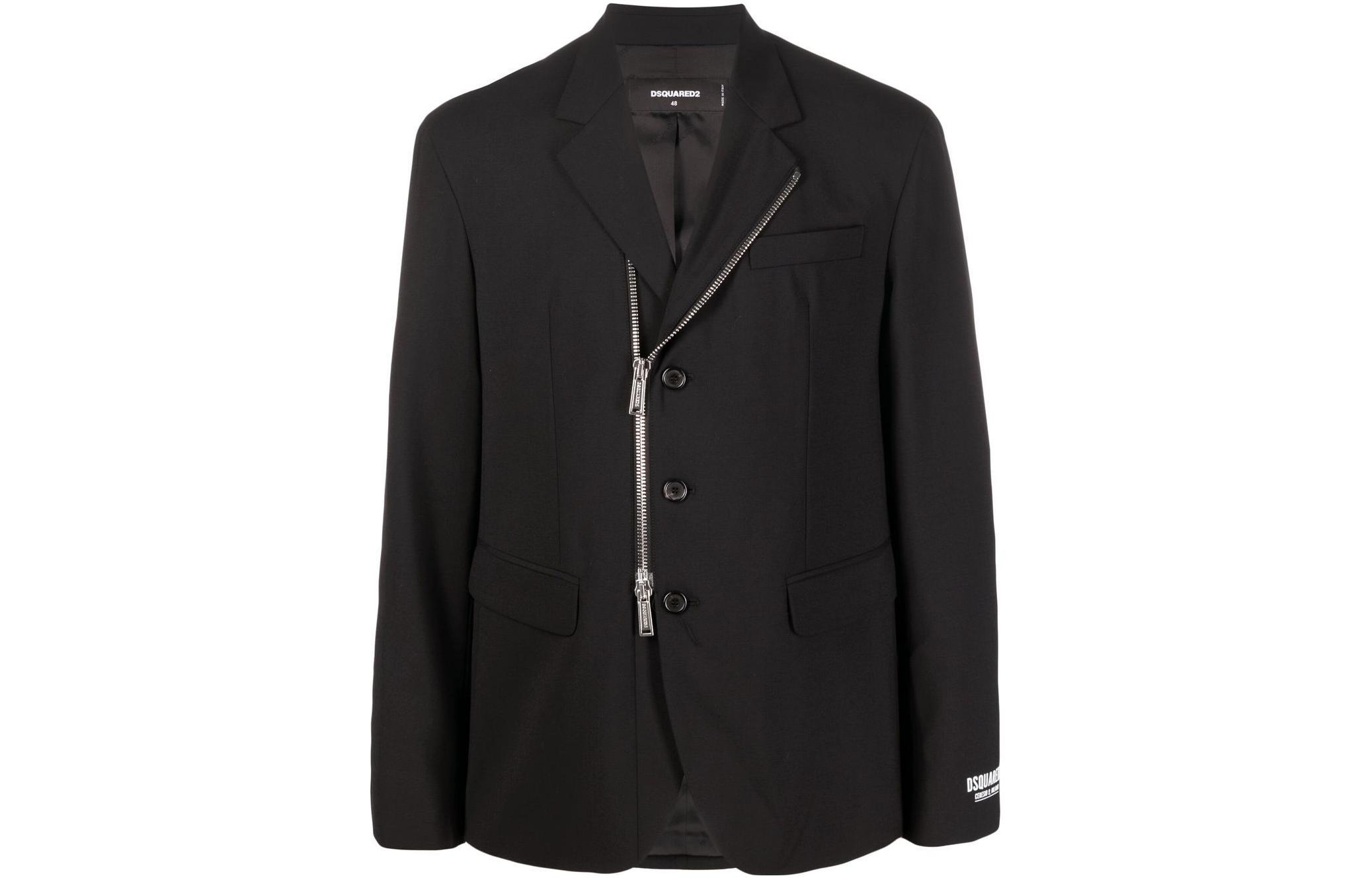 

DSQUARED 2 Куртка Ceresio 9 на молнии, Black