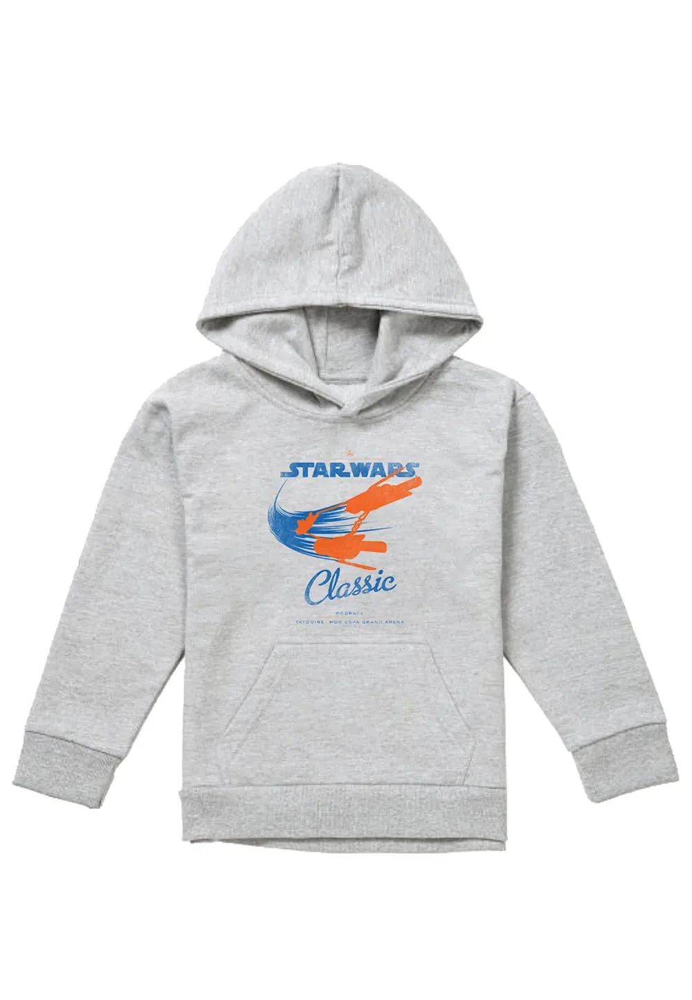 Худи детское Star Wars классическое, Athletic Heather, Disney, серый — фото 4