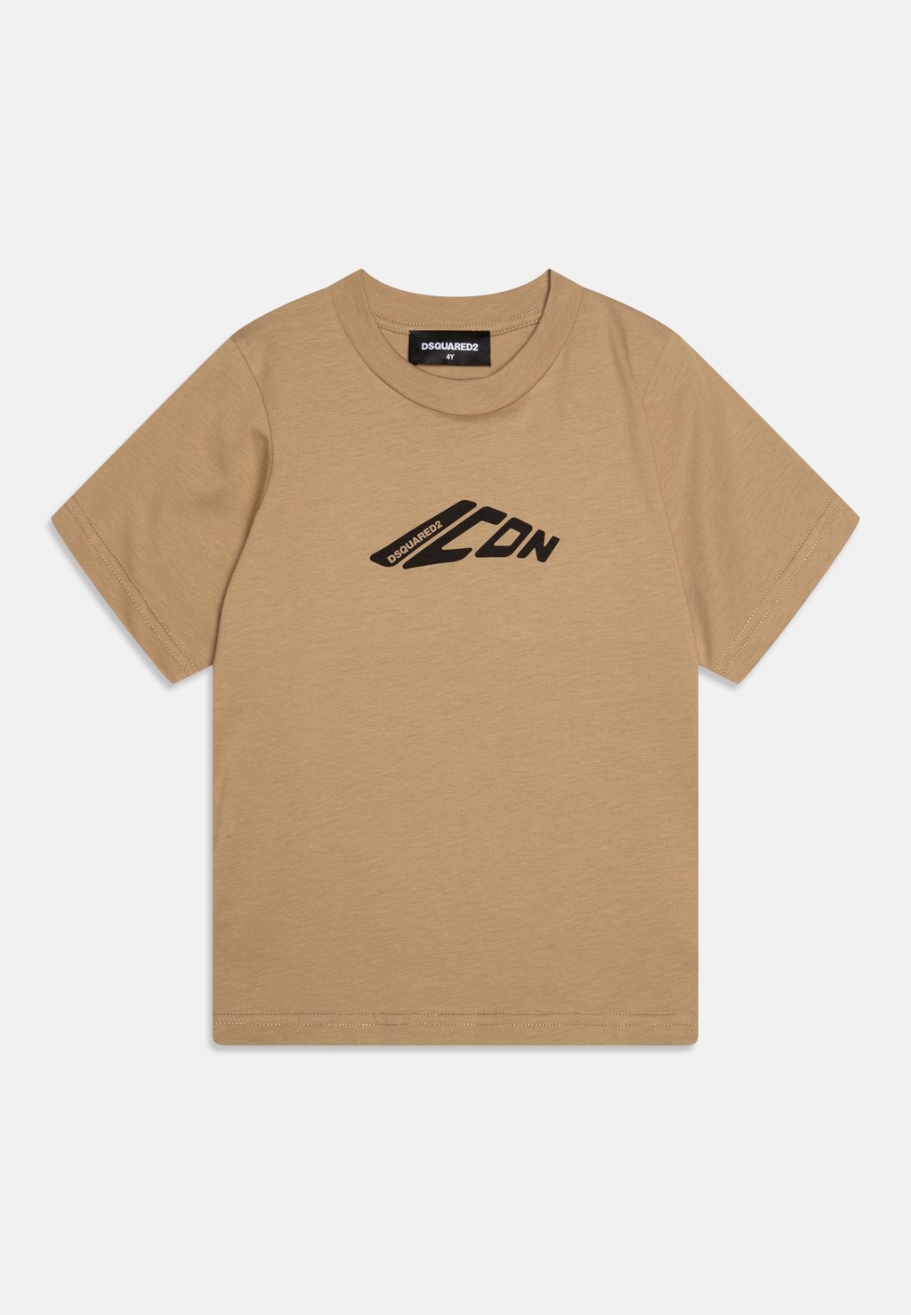

Футболка с принтом SLOUCH FIT ICON Dsquared2, бежевый