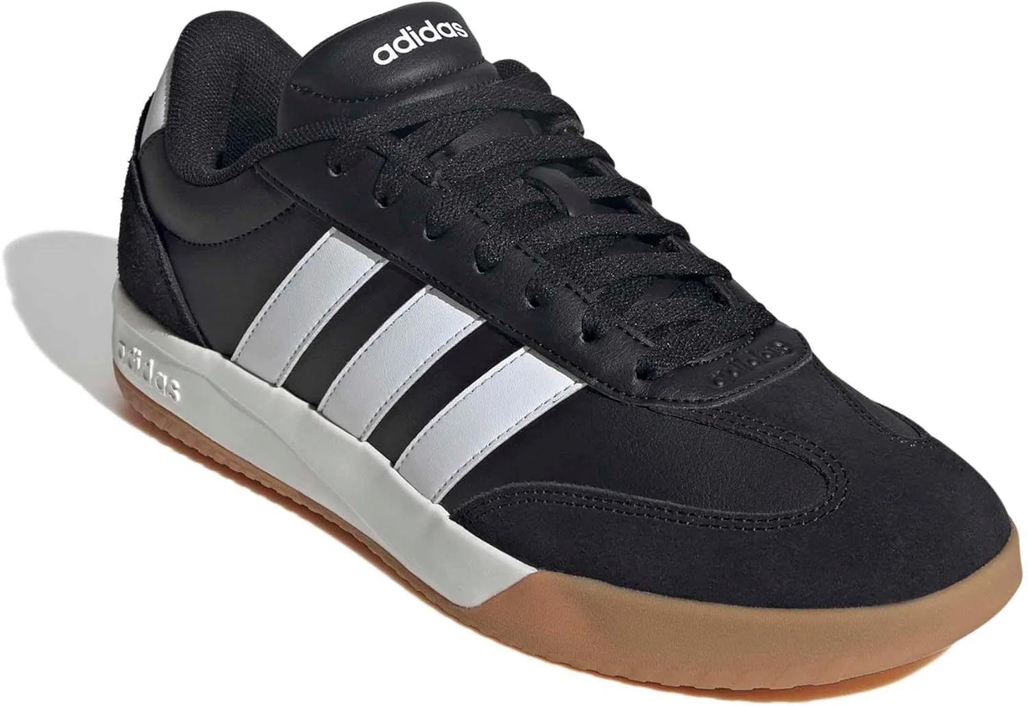 Кроссовки Adidas VL Court FC FTWWHT/CBLACK/ORBGRY — фото 3