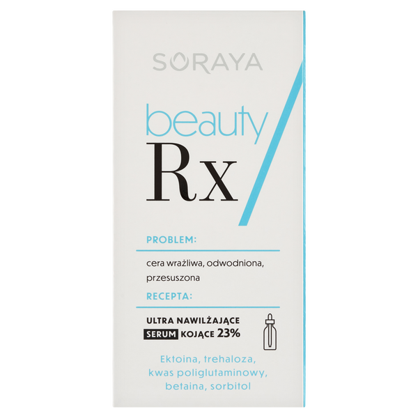 

Ультраувлажняющая успокаивающая сыворотка для лица, 30 мл Soraya Beauty rx