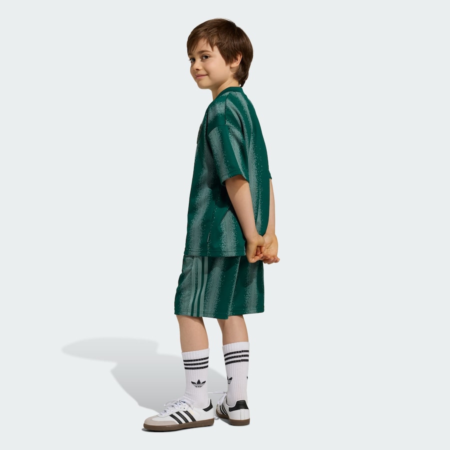 Набор ADIDAS ORIGINALS Minecraft, зеленый/темно-зеленый — фото 2
