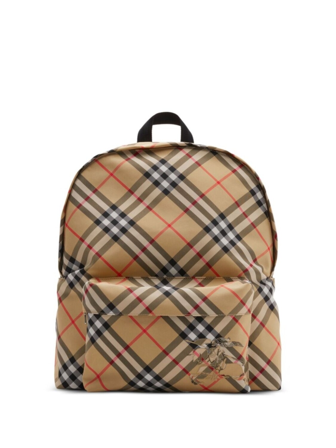 

Burberry рюкзак в клетку Nova Check, нейтральный цвет