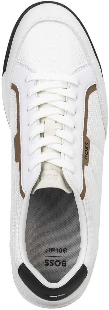 Мужские кроссовки BOSS Mens NitanLowptxthem, белый — фото 3