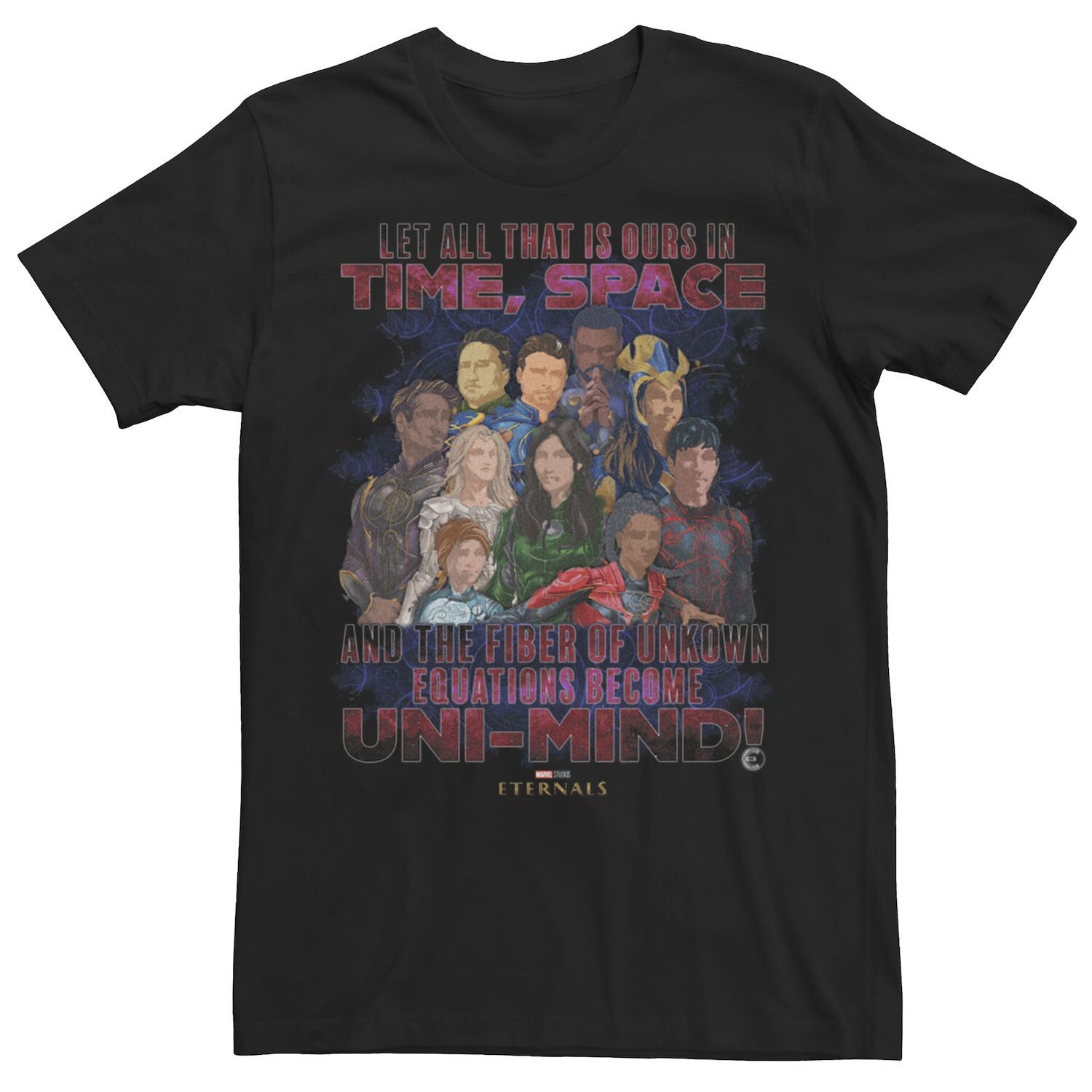 

Мужская футболка с плакатом группы Marvel Eternals Quote
