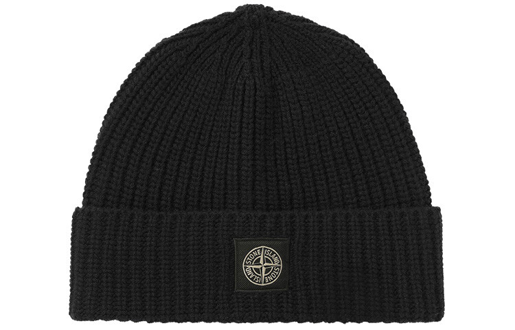 

Шапка унисекс Stone Island, черный