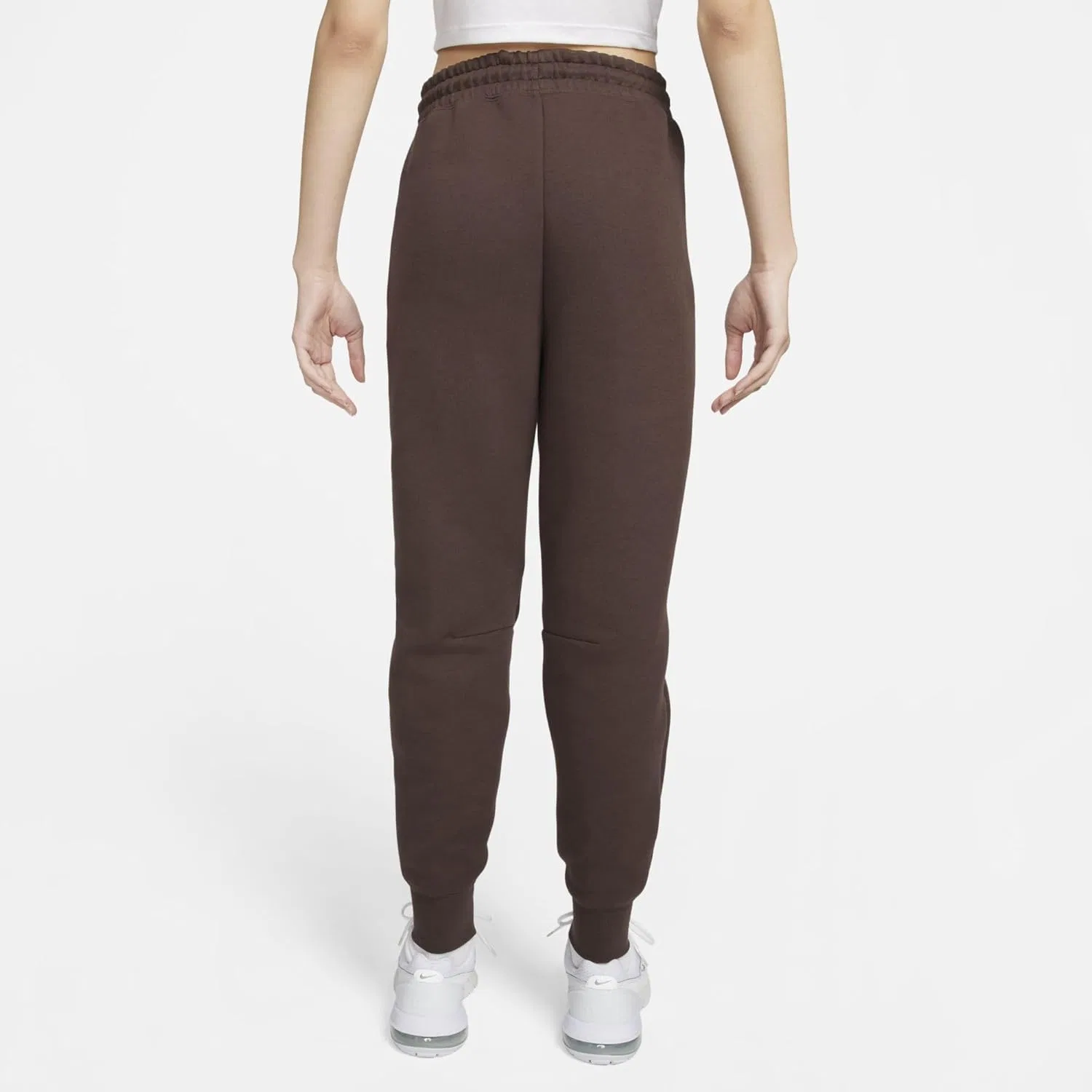 Спортивные брюки Nike Tech Fleece, женские, Baroque Brown/Black — фото 2