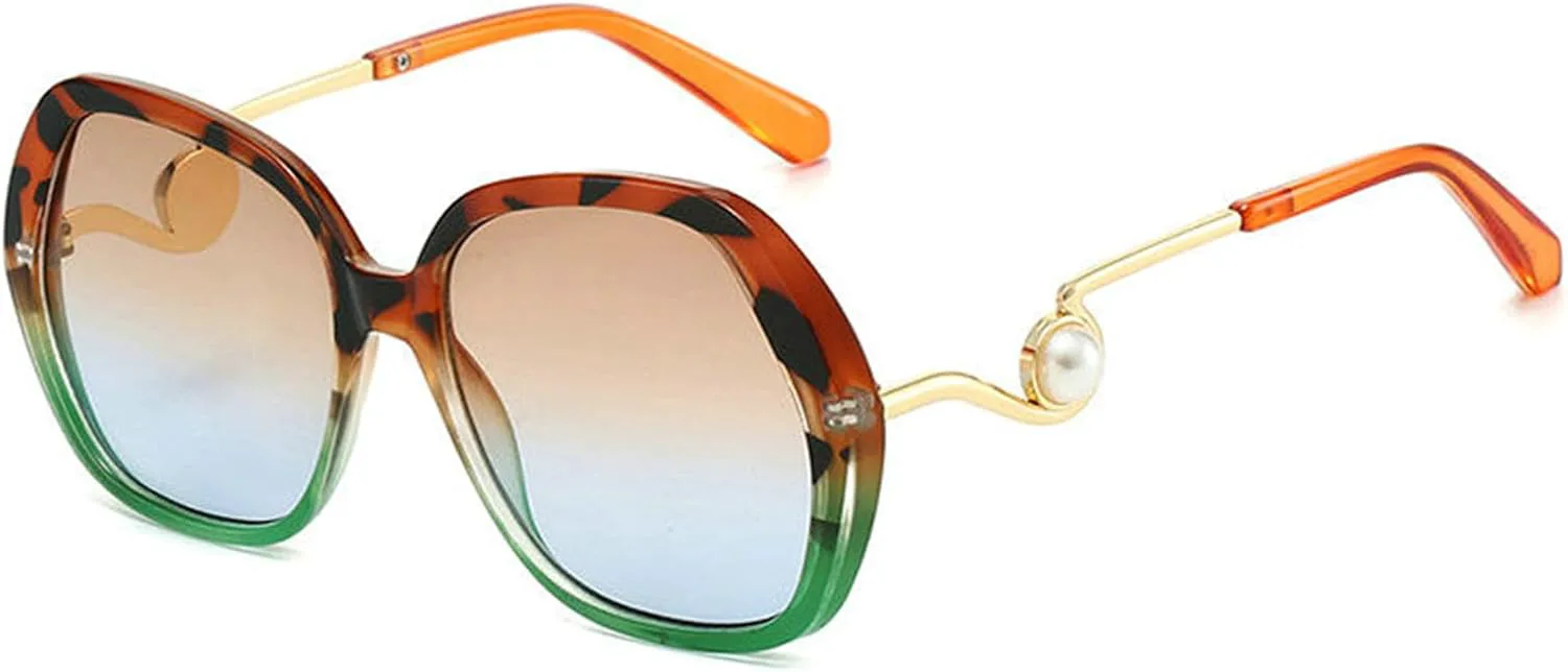 

Винтажные круглые солнцезащитные очки с жемчугом для женщин, стильные, конфетных оттенков, модные, декоративные, для фестивалей и вечеринок willochra, C5