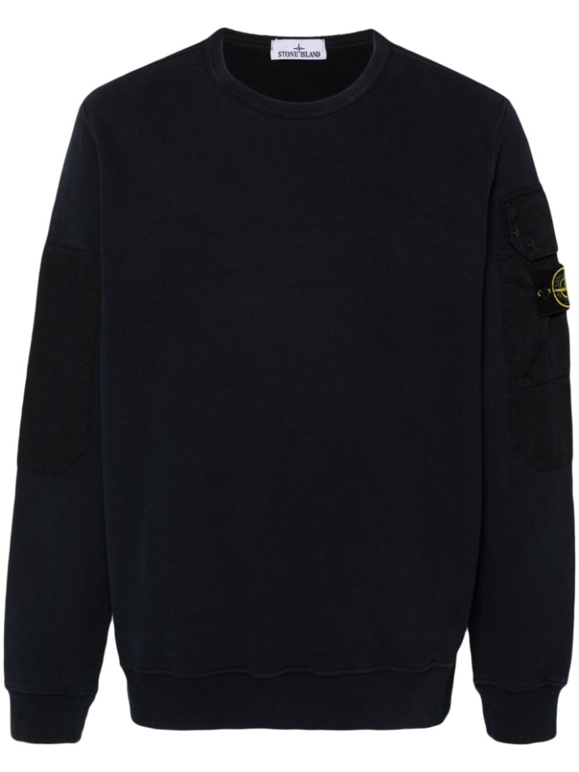 

Stone Island хлопковая толстовка с компасом, синий
